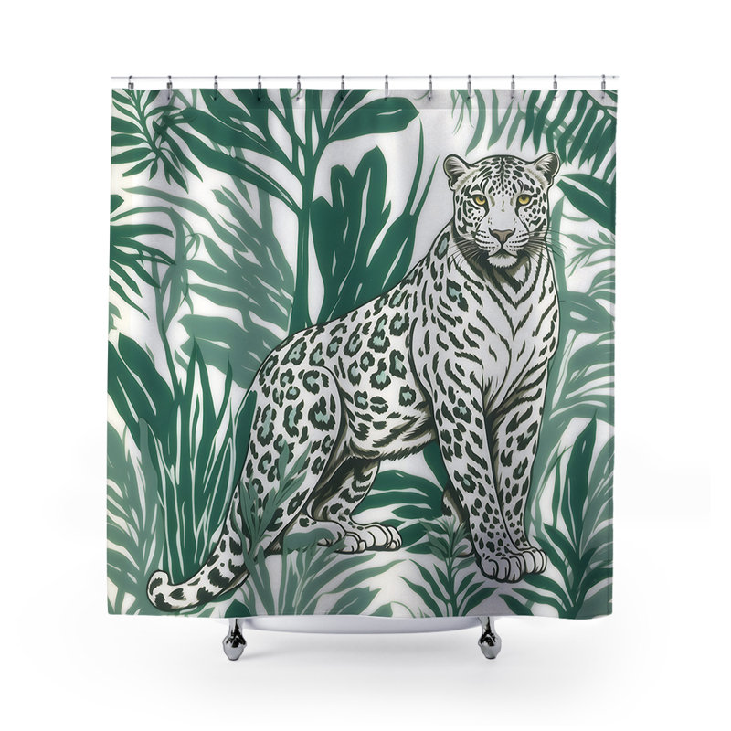 Rideau de douche Driton Leopard