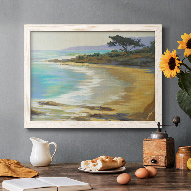 " Rocky Point ", White, 26" H x 38" W x 1.5" D