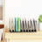 5-Section Mesh Desktop File Sorter Organizer
