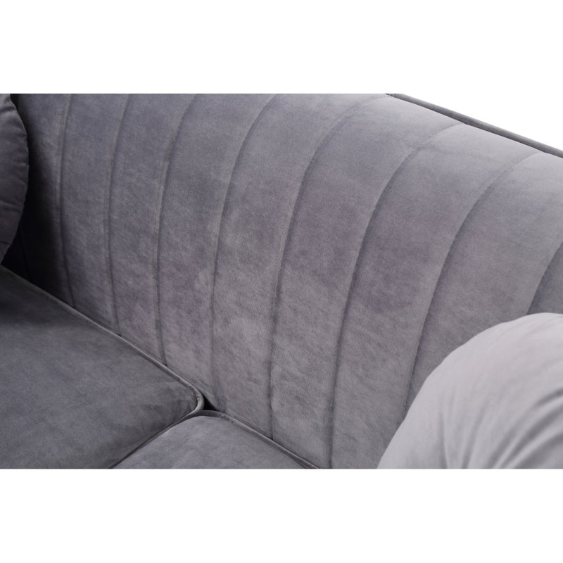 Canapé moderne 2 pièces Glory Furniture Delray, Gris