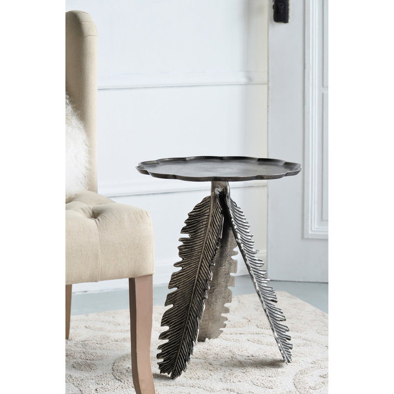 Table d'appoint Leaf Silver