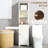 Diviel Freestanding Linen Cabinet