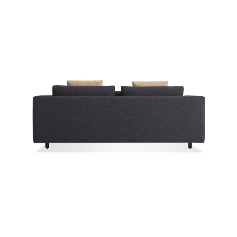 Hands Down Sofa, Tofte Navy Polyester Blend/Dark Gray