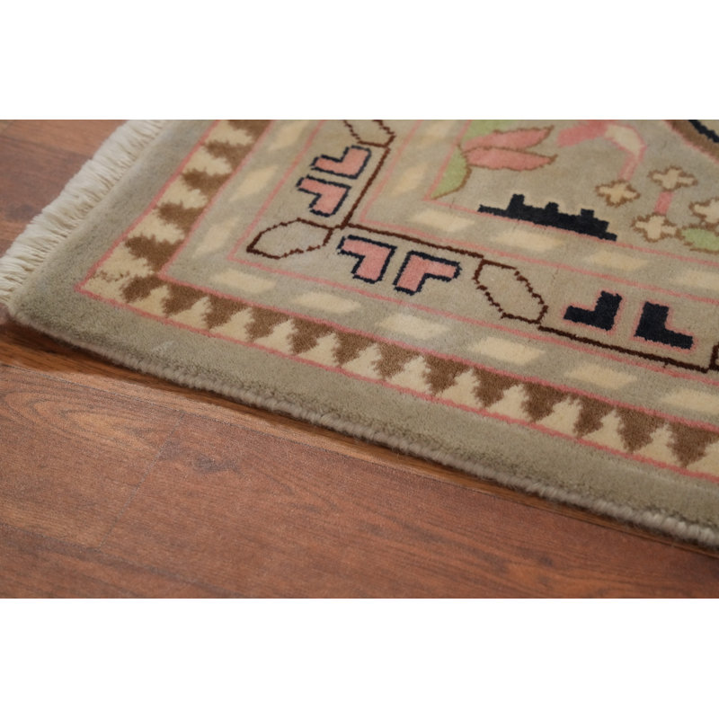 Tapis fait à la main Art Deco 10 x 14
