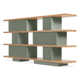 Happy Day Wide Geometric Bookcase