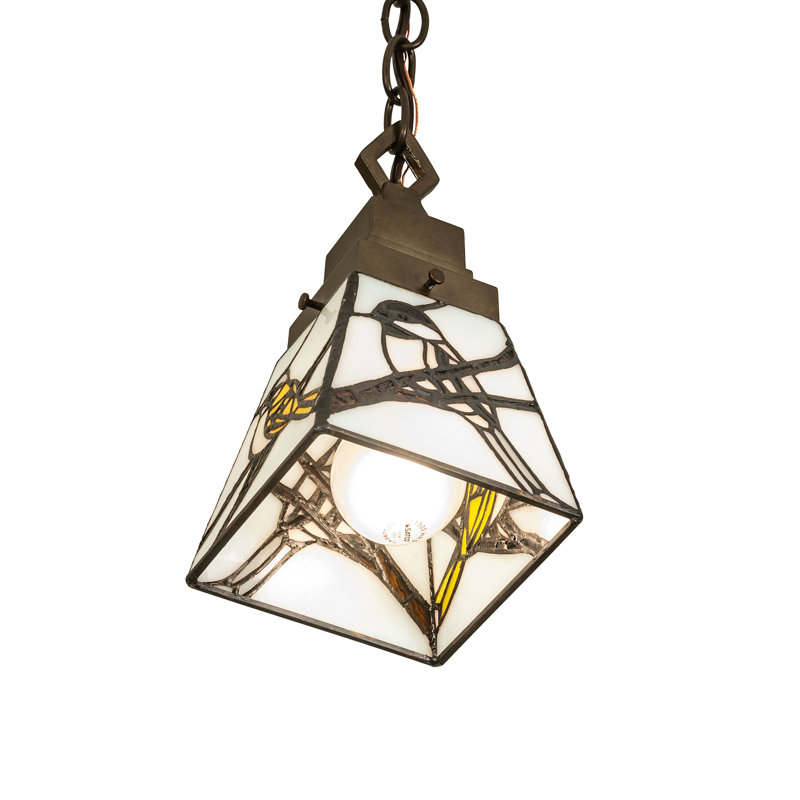 5" Square Backyard Friends Mini Pendant