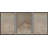 Geometric Line Grunge Geometric Minimalist Brown Abstract Frame Art 3 Piece Set - No Texture Graphic Canvas Print-84975209-84975211