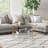 Side Table with Storage, Round End Table, 2-Tier Tempered Glass Coffee Table-236208911-236208904