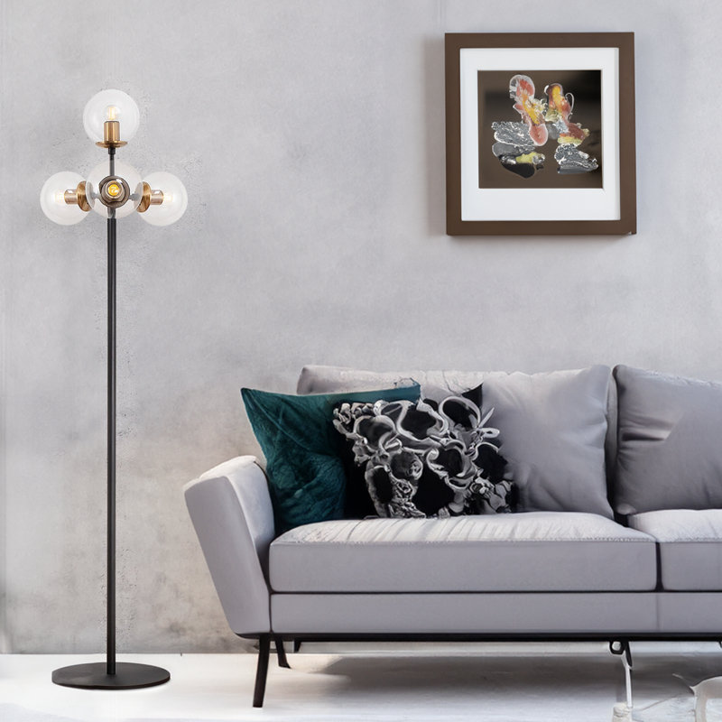 Lampe sur pied 5 lumières