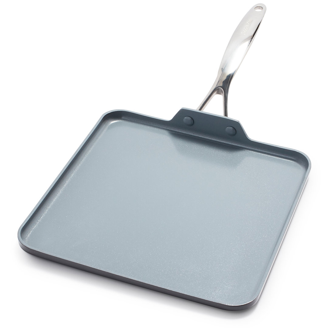 GreenPan Valencia Pro Healthy Ceramic Nonstick Griddle GreenPan
