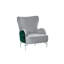 Caplinger Velvet Armchair