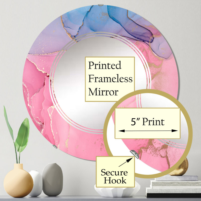 Miroir de salle de bain sans cadre, 24 po x 24 po