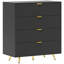 80cm W 4 - Drawer Chest of Drawers-1156807224