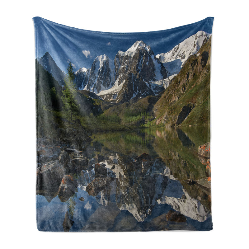 Hand Woven Throw Blanket, 50" x 70"