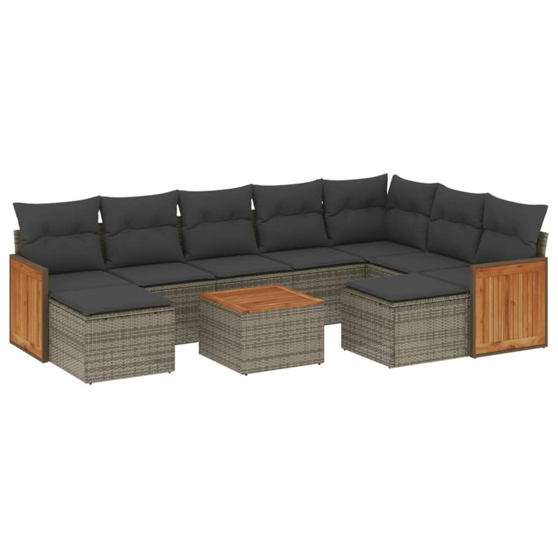 Ensemble de canapé de jardin Vidaxl