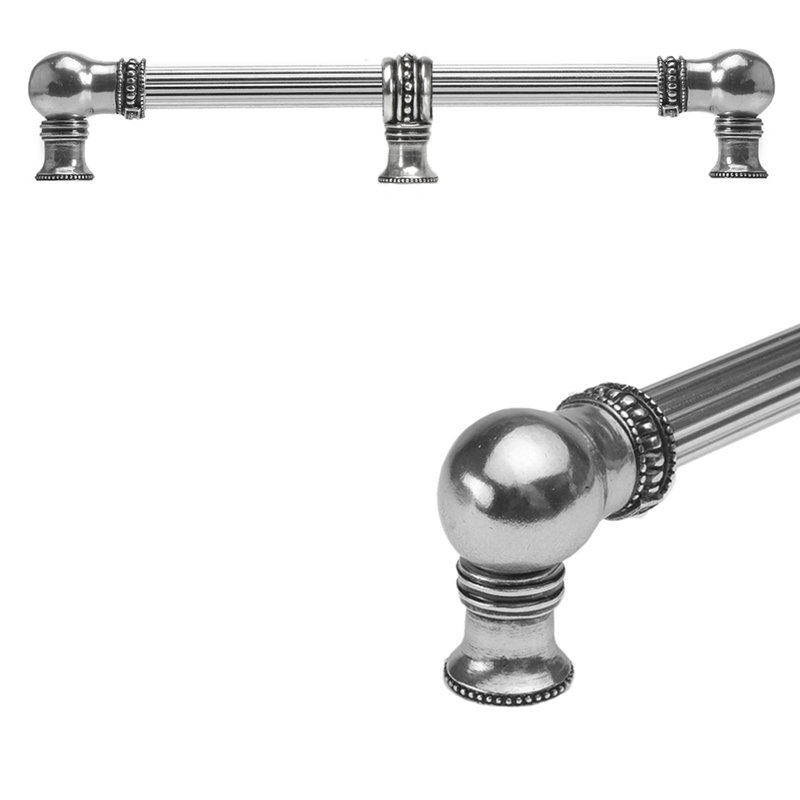 Classic 18 inches c.c. with 5/8 reeded center long pull with center brace in Chalice, 12"