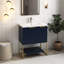 Ensemble de meuble-lavabo autoportant avec comptoir 30 po Reniqua