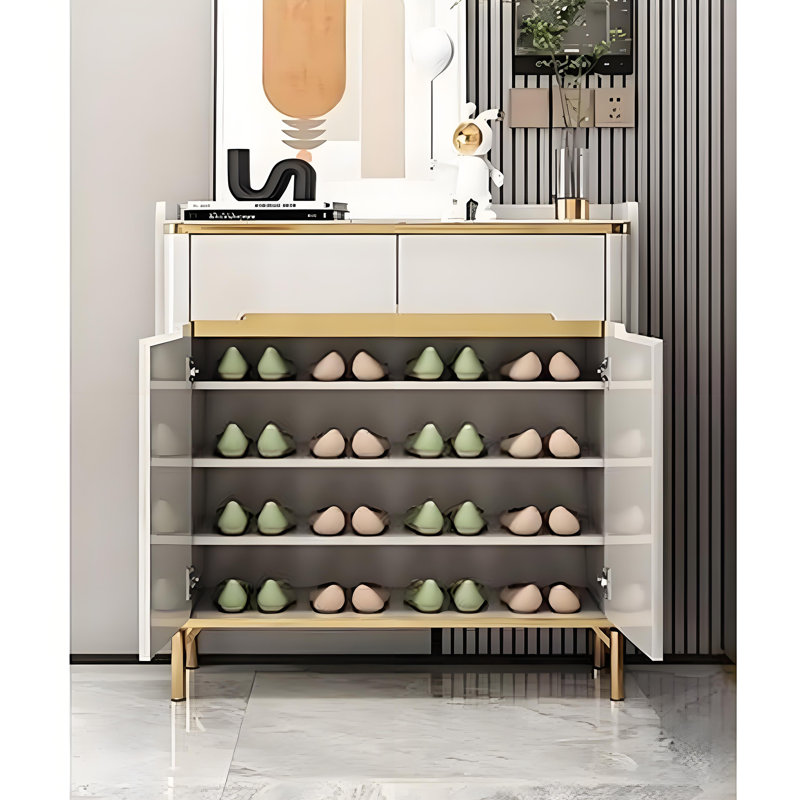 Armoire de rangement à chaussures pour 16 paires Eisenbarth