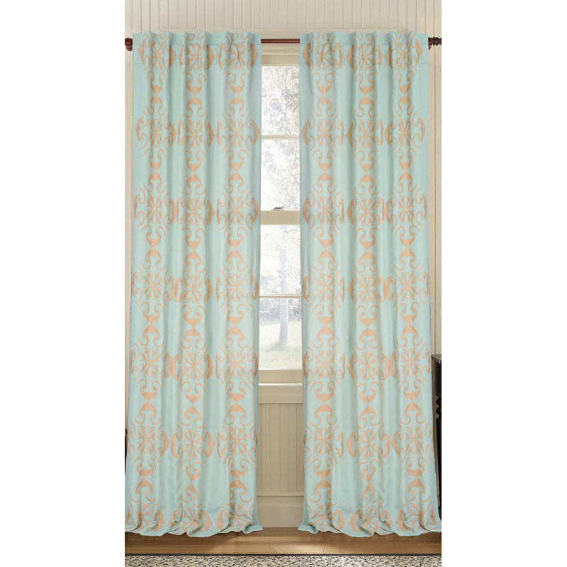 Semi Sheer Curtain, 50" W x 108" L
