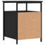 Dura 44cm W Iron Bedside Table-109785350