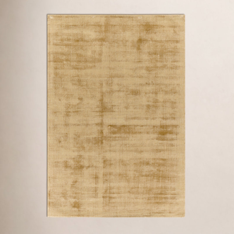 Fennel Hand Loomed Viscose Indoor Rug, Rectangle 2' x 3'