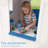 KizzParnrr Wooden Outdoor Kids Playhouse with Sand Water Table Chair Set, Play Kitchen, Half Door Windows, and Toys PlaySet for Backyard Play-115605458