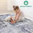 Collection Grey/Denim /Abstract Non-Shedding Living Room Bedroom Dining Home Office Stylish And Stain Resistant Area Rug-357003033