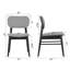 Chaise de salle à manger Kimette-1022982754