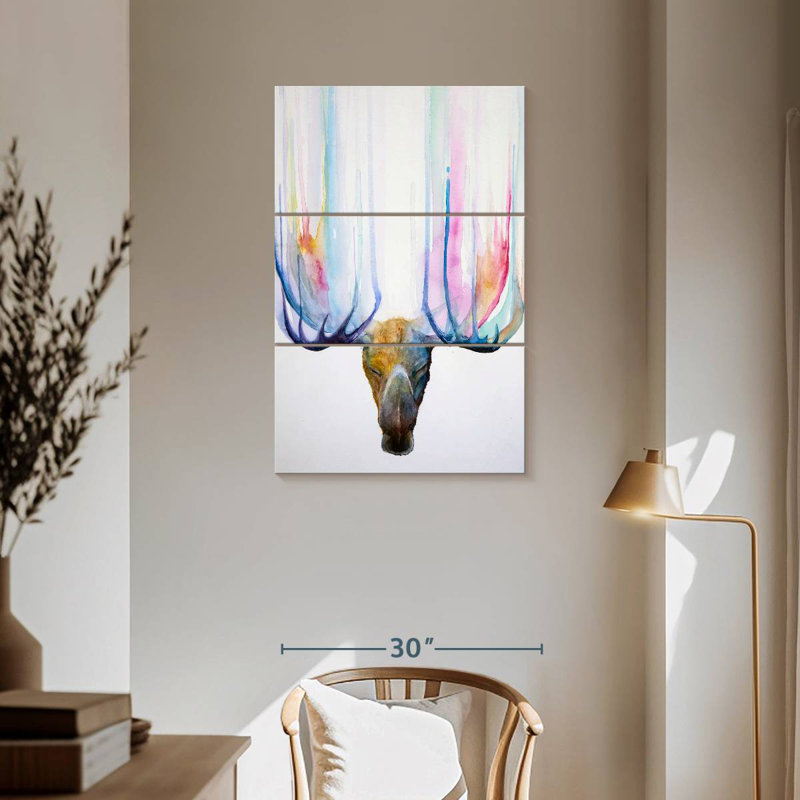 Brampt Moose Zen, 57" H x 36" W