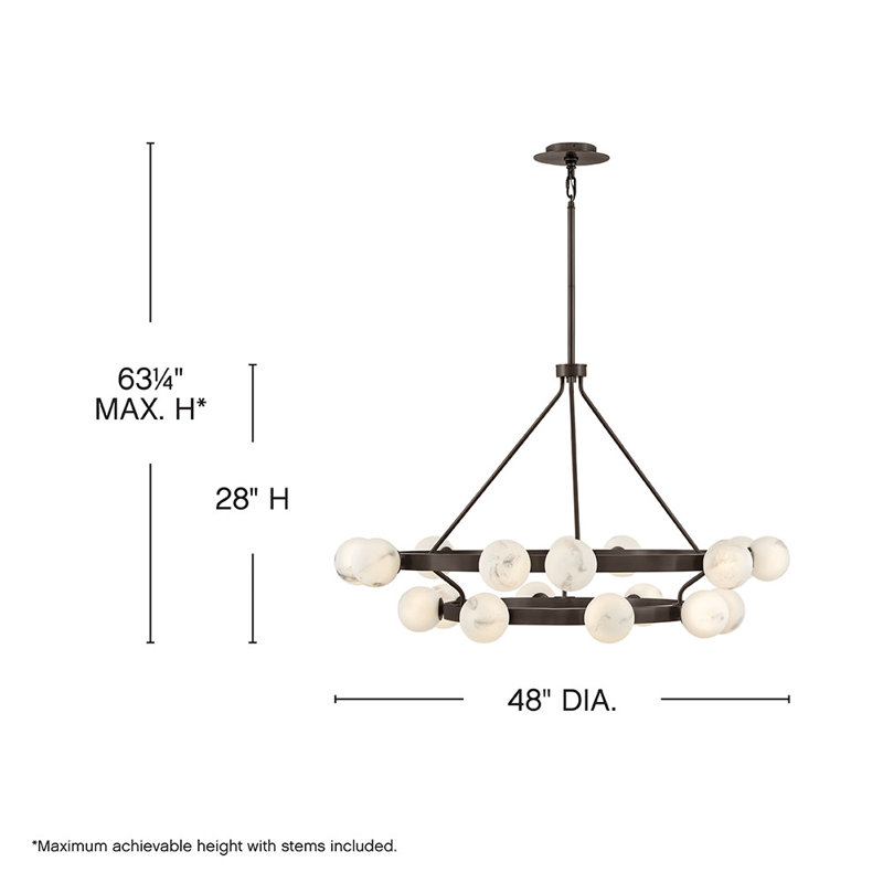 Selene 18 - Light Chandelier