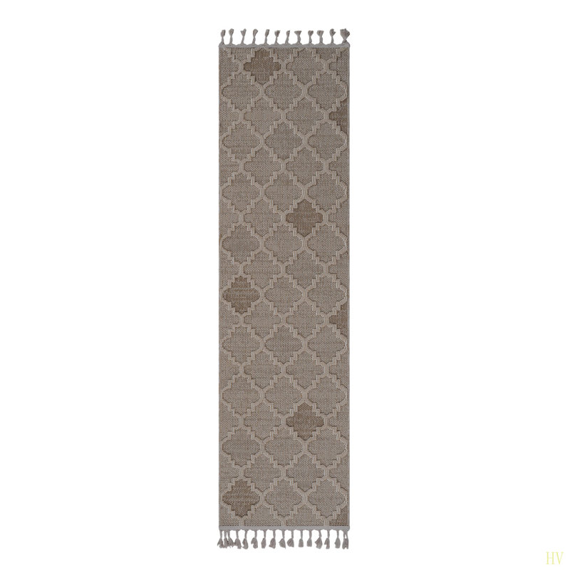 Tapis intérieur / extérieur Collection 2X8 / Trellis, Tapis de couloir 2 pi 2 po x 8 pi