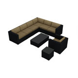 Urbana Outdoor 9 - Piece Conversation Set