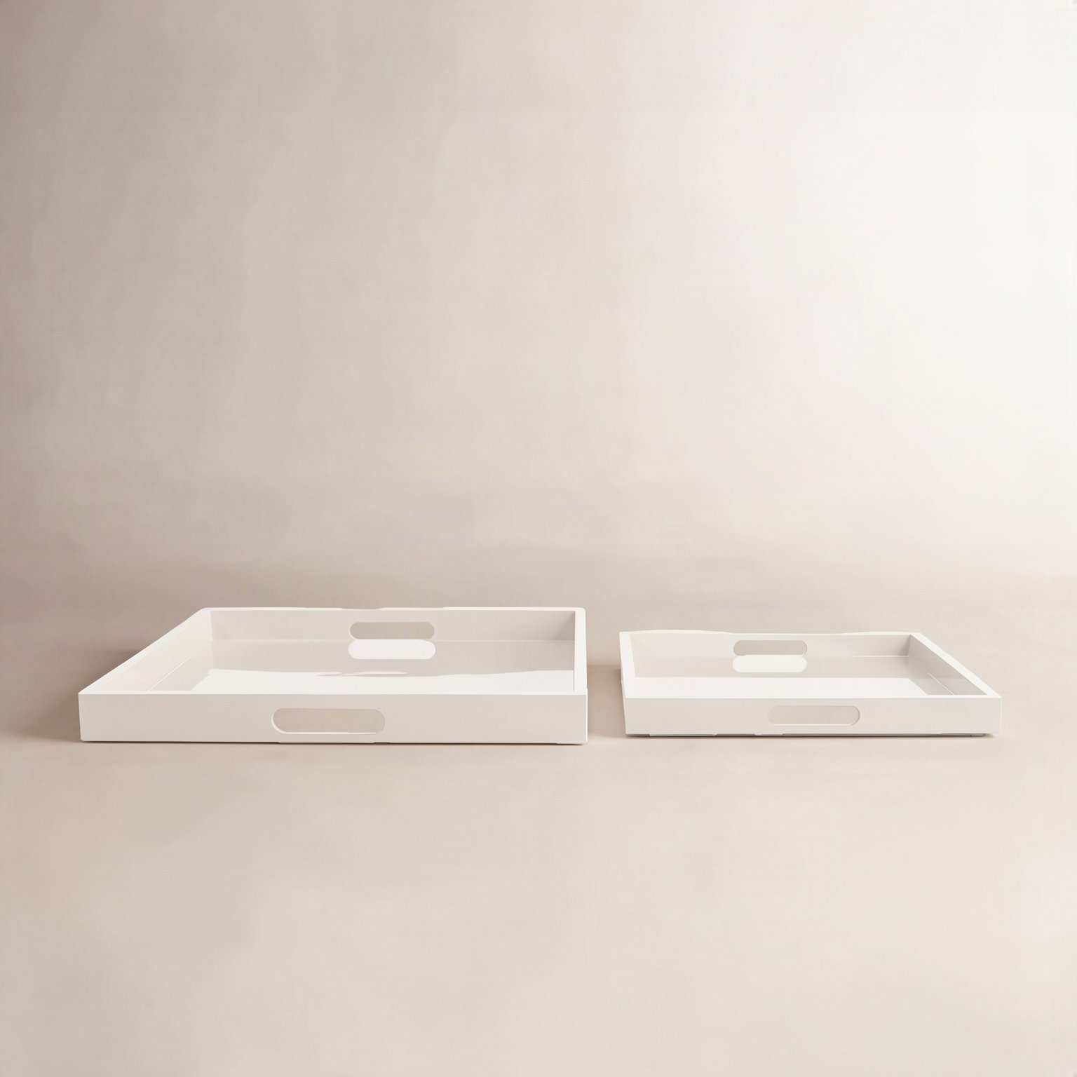 Lavande Decorative Tray, Beige