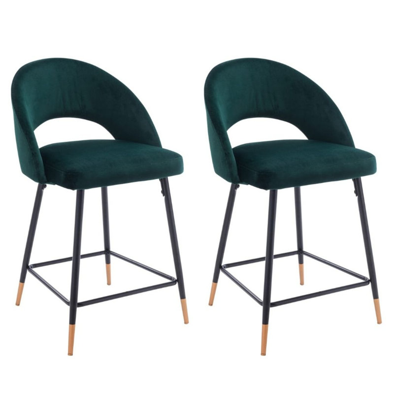 Tabouret de bar Crawfordsland 30, Vert