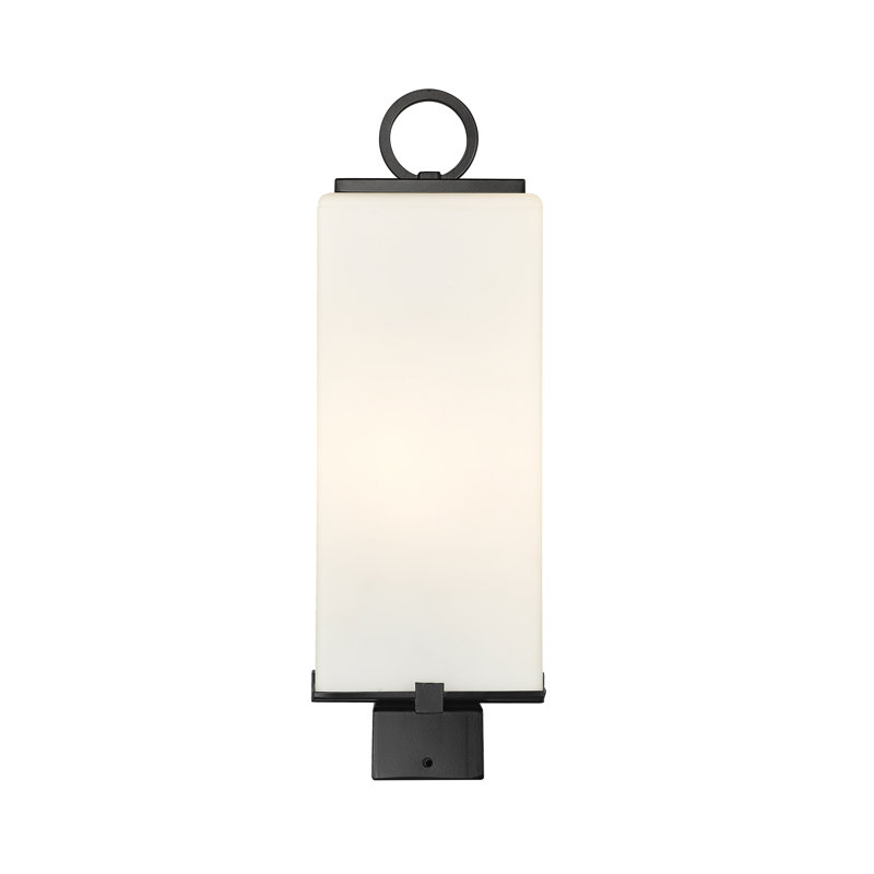 Luminaire d'extérieur à 2 lumières Ahmauri, H 20 po x l 7 po x P 7 po