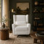 Fauteuil inclinable électrique pivotant, inclinable pivotant à 360 ° Boucle avec base dorée 5 étoiles - beige-1036425423