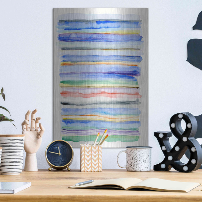 «Watercolor Gradation» par Nikki Galapon, H 16 po x l 12 po