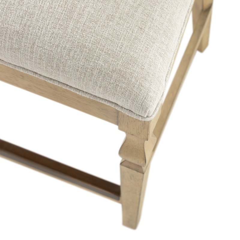 Gaston Upholstered Wooden Bar Stool, Counter Stool (24” Seat Height)