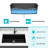 19" Wide 28" Deep Black Undermount Quartz Workstation Kitchen Sink - Strong Composite, Smooth Non Porous, Reduces Dirt, With Installation Guide Black, Quartz, Workstation, Undermount, Sink, X 19",