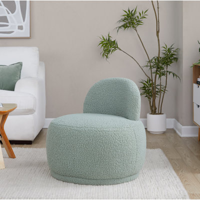 Alara Side Chair with Sherpa Fabric