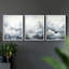 Lanscape Study Series LXI -Set de 3 estampes numériques giclées -Prêt à accrocher-107253982-107253984