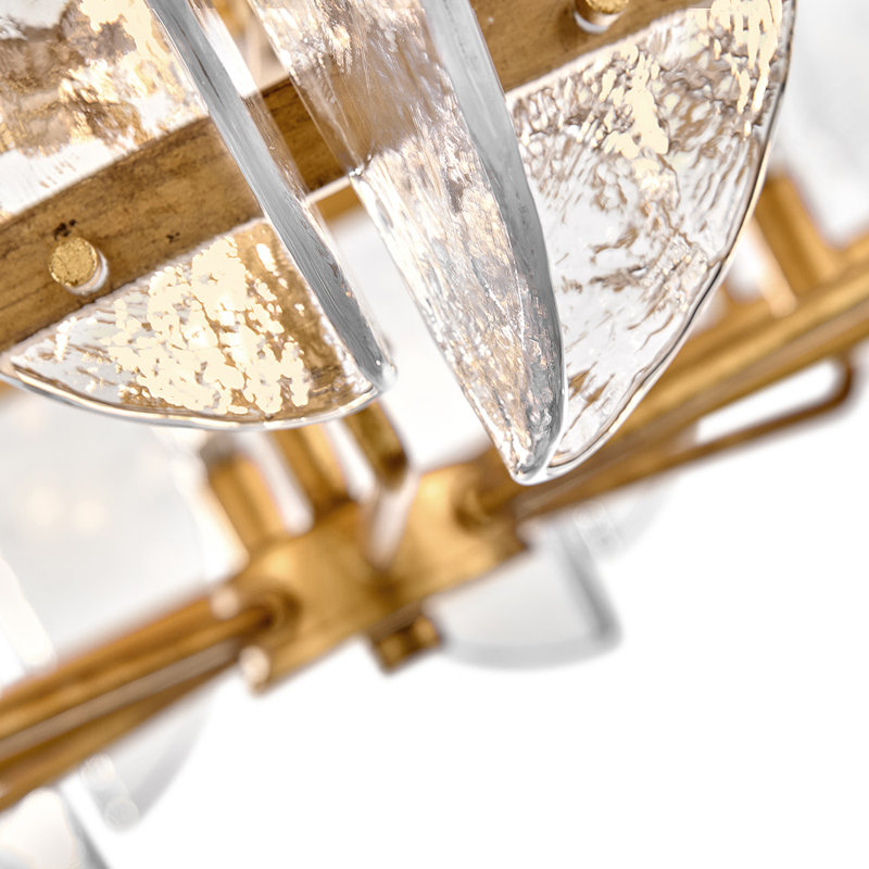 Seraphina Chandelier, 8, 10" H x 40.25" W x 40.25" D