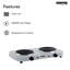 Geepas 2000 Watt Electric Double Hot Plate