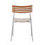 Ensemble de chaises d'appoint 2 pièces Saga - Argent / Beige