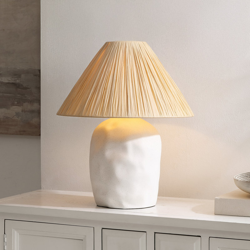 Lampe de table en résine 21 pouces Hilarie Ranae