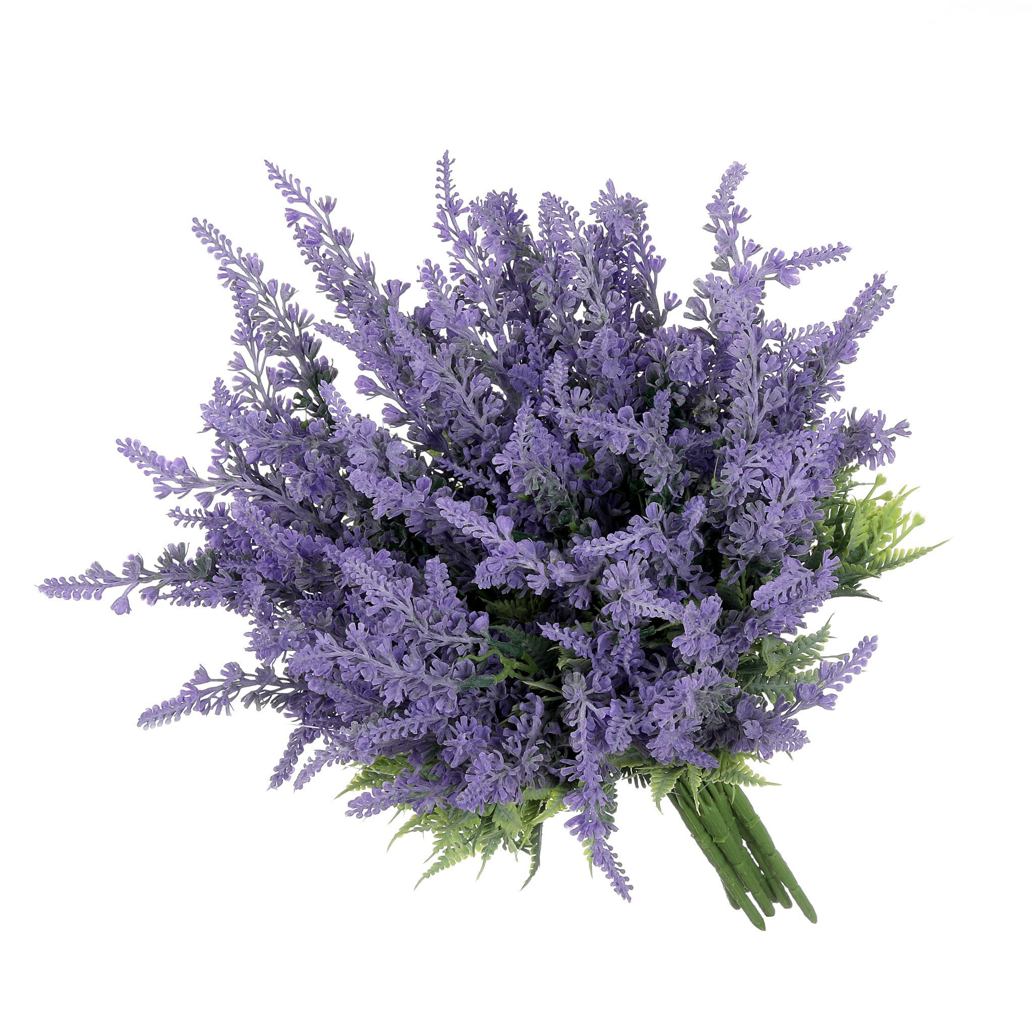 Primrue Lavender Artificial Flower Plants Faux Real-Touch Purple ...