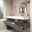 Ensemble de meuble-lavabo double mural 71 po Alysa-71095532