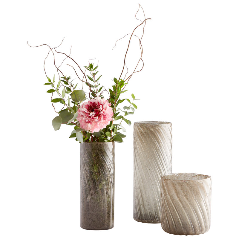 Vase de table Alexis, H 12 po x l 4,5 po x P 4,5 po