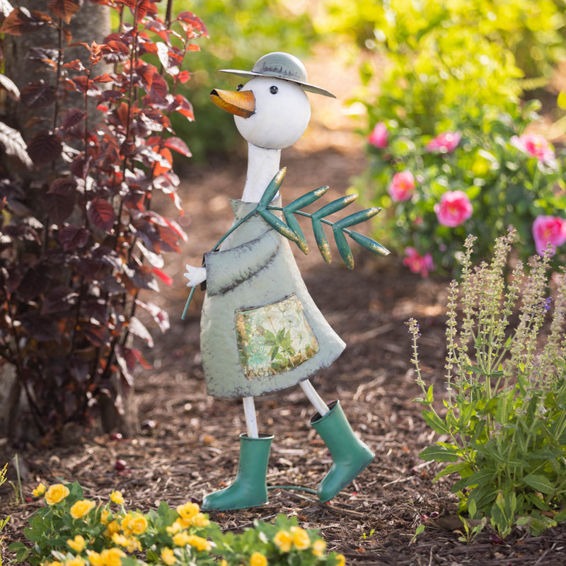 Ibbison Bird Metal Garden Statue