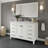 Eviva London 42"W x 18"D Bathroom Vanity with Undermount Porcelain Sink-588280435-658321486
